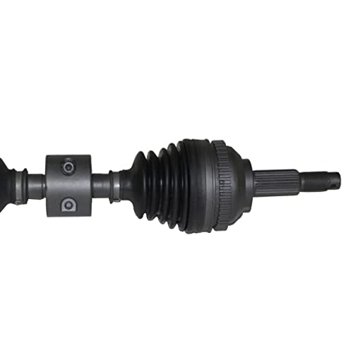 Detroit Axle - Front CV Axle for Dodge Grand Caravan | Chrysler Town & Country Plymouth Grand Voyager CV Axle Shaft Assembly Driver or Passenger Side Replacement - size: 64_AX/Single