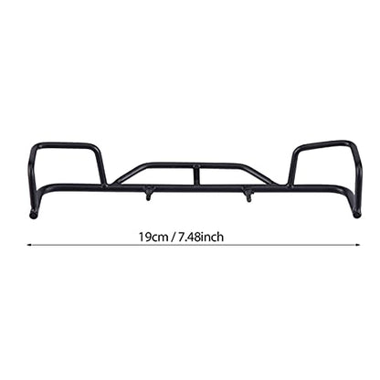 Metal RC Bumper, Durable Front Rear Protection 1/10 Scale Crawler Parts for Off-Road RC Enthusiasts and Hobbyists