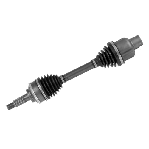 Detroit Axle - 21 1/2" Front Right CV Axle for 2001-2012 Ford Escape w/ABS | 2001-2009 Mazda Tribute 2005-2011 Mercury Mariner, Passenger Side CV Axle Drive Shaft 2005 2006 2007 2008 2009 Replacement - size: 67B_AX/Single