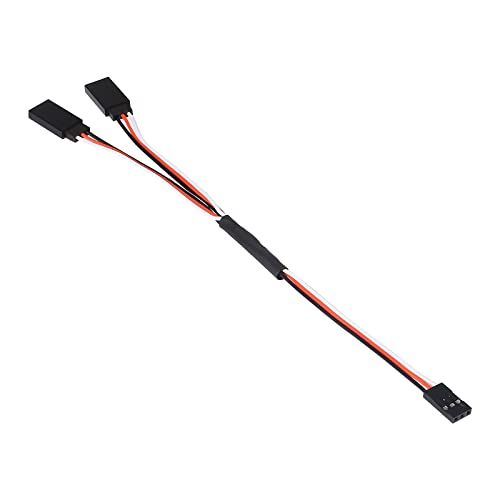 DIANN 20pcs RC Servo Extension Cable 3 Types Servo Y Harness Splitter 3 Pin Connector for RC JR Futaba RC Car Trucks Airplanes Helicopters