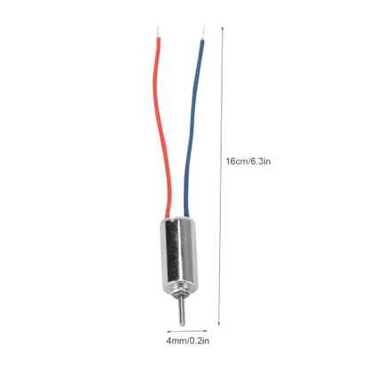 Coreless Motor, 5pcs DC 4.5V 0.12A 0.12W 32250RPM Micro Coreless Motor 4mmx8mm for Model Toy, Model Aircraft, Electronic Toys