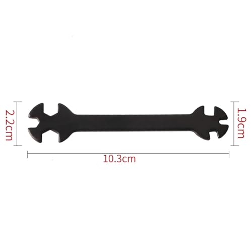 1PCS RC Car Multi-Function Tool - 6 in 1 Special Wrench 3/4/5/5.5/7/8MM for Turnbuckles & Nuts