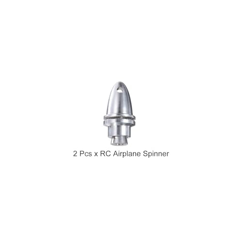MECCANIXITY RC Plane Airplane Spinners Propeller Adapter, 2.3mm Extrusion Propeller Adapter Saver for Shaft Brushless Motor Speed Controllers, Pack of 2 - size: 2.3mm