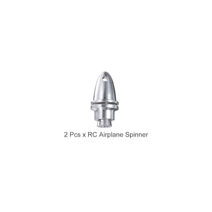 MECCANIXITY RC Plane Airplane Spinners Propeller Adapter, 2.3mm Extrusion Propeller Adapter Saver for Shaft Brushless Motor Speed Controllers, Pack of 2 - size: 2.3mm