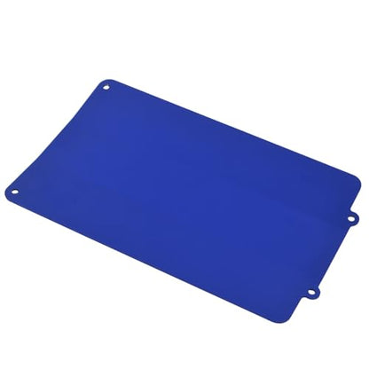 Rc Aluminum Chassis Skid Plate for Traxxas Ford Fiesta ST Rally Slash 4x4 Ultimate Upgraded Parts (Blue)