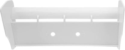 1/10 RC Plastic Rear Spoiler Compatible with 1:10 Scale RC Off-Road Short Course Truck Buggy Racing Rear Wing Tail (White) - color: White