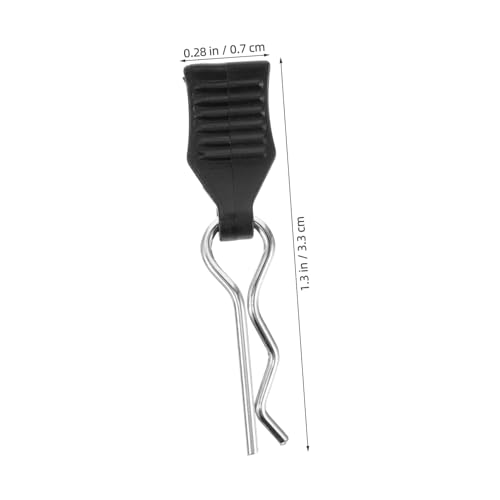 Toddmomy 20pcs Rc Car Body Clips Pull Tabs Fixing Clips Strong Fasteners for Rc Vehicle Parts Fit