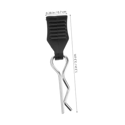 Toddmomy 20pcs Rc Car Body Clips Pull Tabs Fixing Clips Strong Fasteners for Rc Vehicle Parts Fit