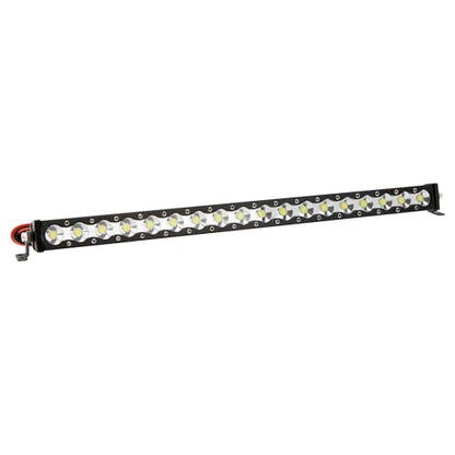 MEUS RACING RC Car LED Lights Roof Light Bar Kit 1/10 1/8 Scale RC Accessories for Axial SCX10 90046 Wraith Traxxas TRX4 TRX6 Redcat Gen8 1/10 1/8 RC Crawler Upgrades Parts. (185mm, 18 Beads) - size: 185mm, 18 Beads