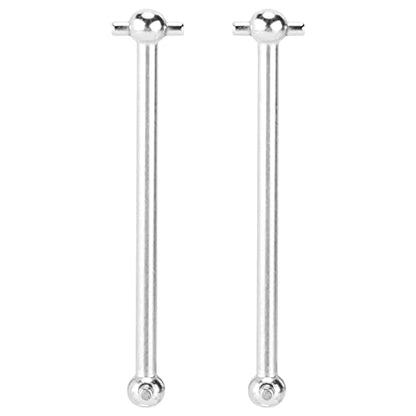 Hbx 16889 Dogbone 1 16 Rear Rc Car Dog Bone Shafts Aluminum Alloy 2Pcs Rc Metal Rear Dogbones Drive Shaft for 16889 1 16 Rc Car Spare Parts Upgrade M16106
