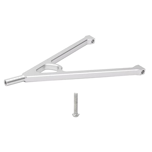 Aluminum Silver Front Chassis Linkage Y-Link Tree for 1/10 AXIAL SCX10 Rock Crawler Wrangler