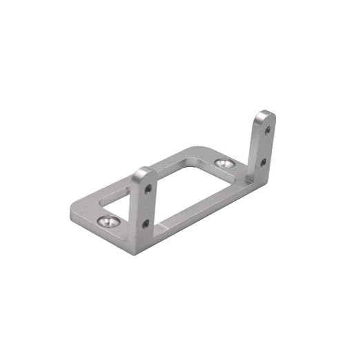 2 Sets RC Servo Mount Bracket Aluminum Alloy Servo Seat for Futaba S3003 Rudder Frame Servo RC Boat Ship Car