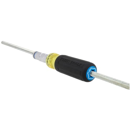 Klein Tools 32809MAGM 11-in-1 Multi-Nut Driver Tool, Magnetic Pass-Through Driver with Metric Hex Nut Sizes 5mm to 19mm - style: 11-in-1 Metric Nut Driver