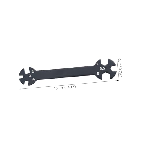 OSALADI Multifunctional Rc Wrench Tool for Turnbuckles Durable Rc Car Adjustment Tool for Repair and Maintenance Black