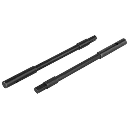 Hard Steel Front Portal Axle Shaft with Gear for 1/10 RC Crawler Car Axial SCX10 Portal Axle Metal Upgrade Part
