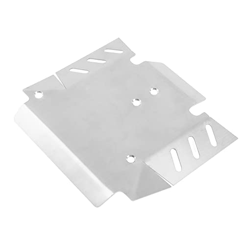 Stainless Steel Chassis Armor Guard Protective Skid Plate Protection Compatible with Axial RBX10 Ryft AXI03005 AXI03009 1/10 RC Crawler Car