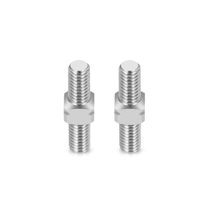 RCHUBAM 2PCS RC Turnbuckles Camber M3 Link Rod for 1/10 TRX-4 Slash 4X4 | 1 Pairs 14mm-50mm Suspension Rod,Alloy Steering Linkage Tie Rods - style: 14mm
