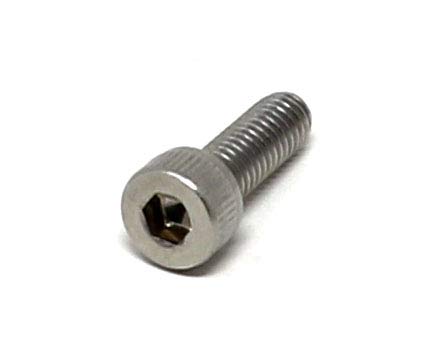 iexcell 100 Pcs M4 x 12mm Thread Pitch 0.7 mm Stainless Steel 304 Hex Socket Head Cap Screws Bolts Kit - size: M4 x 12mm