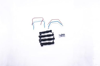 Full SWAY BAR Set (Black) for h 4x4 Slash, Rustler, Stampede, etc...