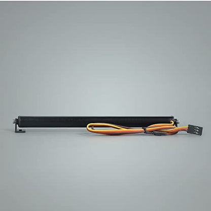 RC Repair Tool 155mm RC Car Roof Lamp Colorful Waterproof 24 L-E-D Light Bar for 1/10 RC Crawler Axial SCX10 II 90046 D90 TF2 JK for Rubicon Body