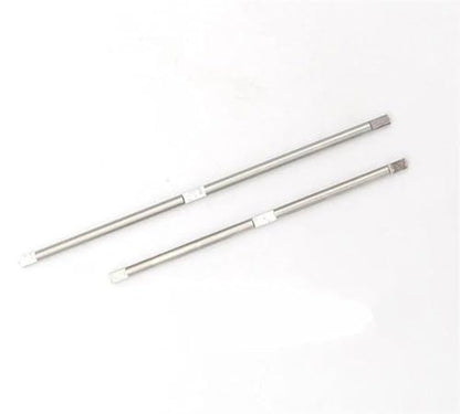 RC Crawlers Components For WPL D12 B16 B24 C14 C24 C34 C44 1/16 For Jjrc For Fayee For FY001 FY002 FY004 RC Axle Replacement Part Metal Drive Shaft Gear Set Bearing(Axle Sub) - size: Axle Sub