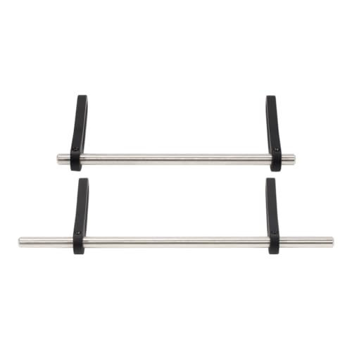 Aluminum Adjustable Front Rear Modular Bumper Mount Set for 1/10 RC Crawler Chassis LCG Rigs Comp Builds TRX4 SCX10 Gspeed Power Wagon Cliffhanger Body (Black) - color: Black