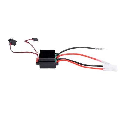 RC 550 Brushed Motor, 550 12T Brushed Motor with 320A ESC, Copper Windings Iron Casing BEC 5V 2A High for RC Cars Boats Crawlers Trucks 6 to 12V