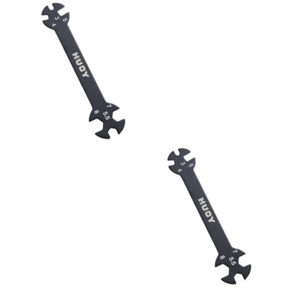 DOITOOL 2pcs Multifunctional Car Rod Wrench Tool Durable Turnbuckle Tool for Easy Repairs and Maintenance of Automotive Accessories