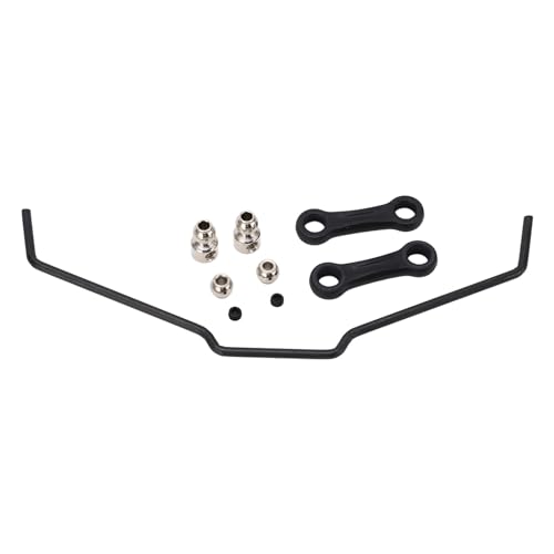 RC Sway Bar Kit, Anti Roll Bar Set for ZD Racing 1/7 MX 07 RC Car, Premium Plastic and Iron Stabilizer with Ball Head Ends, Shock Absorbing Balanced Handling Upgrade