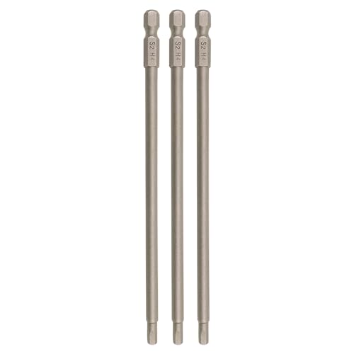 RC Hex Bit 4mm for Electric Screwgun/Power Drill(3pcs Hex 4mm) | 6 Inch Power Bits,Hex Head Allen Wrench Drill Bit Set,Professional Grade ¼ Inch Hex Shank for Screwdrivers,High Quality Steel - size: 4MM * 3PCS