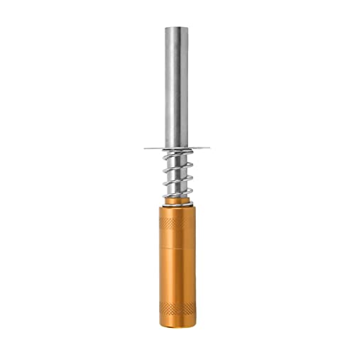 Glow Plug Igniter RC Starter Kit with N3 Glow Plug, RC Engine Igniter for Methanol Fuel Oil Powered Vehicles, Aluminum Alloy Glow Plug Starter for HSP 80103 RC Car, Aircraft, Ships (Gold) - color: Gold