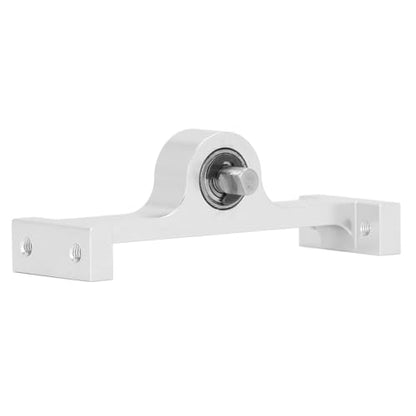 Aluminum Alloy 70mm Transfer Case for 1/10 RC Crawler, Wireless Gearbox with 5mm Steel D Shaped Shaft, Compact Lightweight Transmission for SCX10 III Gen8 Off Road (Silver) - color: Silver