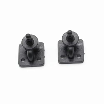 Compatible with Wltoys 284161 1/28 RC Car Upgrade Spare Parts Accessories 2 Set Front Bumper and Body Mount Post RC Car Bumper