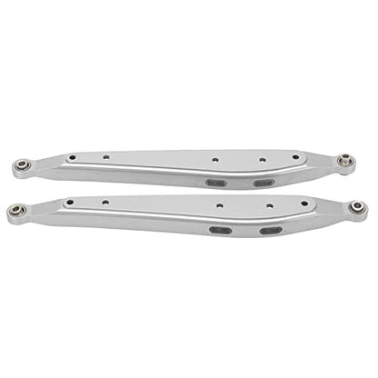 RC Aluminum Rear Trailing Arm,Lightweight Aluminum Rear Trailing Arm Replaceable Parts for Axial RBX10 1/10 Remote Control Car(Silver)
