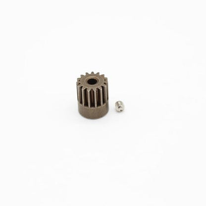 Metal Motor Pinion Gear Replacement RC Parts for WLtoys 124008 1/12 4WD RC Car - color: Motor Gear