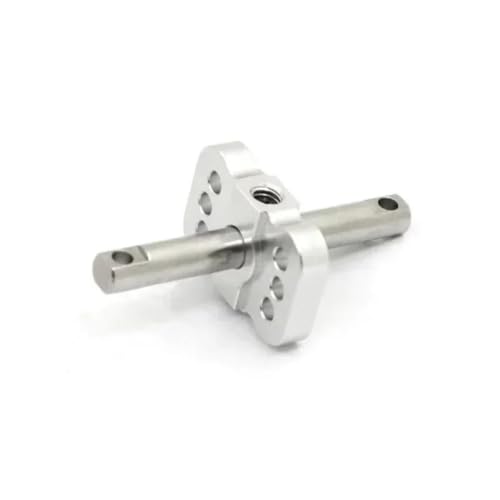 RC Repairs Components Differential Spool Locker 6061-T6 Aluminum for Traxxas for Slash 2WD 1/10 RC Car Upgrades Spare Toy Models - color: Silver