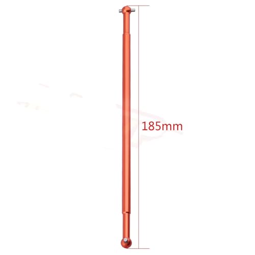 RC Car Transmission Shaft for FS Racing 1/10 for Monster Truck for FS538 10YW Buggy for FS53625 for Desert Buggy for FS539 10YW Centre Drive Shaft Dog Bone 185mm RC Car Parts(9929) - size: 9929