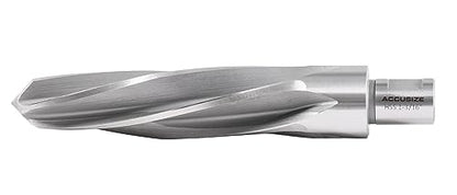 Accusize Industrial Tools Chucking Reamer, 1-3/16 in, 0521-1316 | 1-3/16" HSS Aligning Reamer with 3/4" Weldon Shank - size: 1-3/16 in.