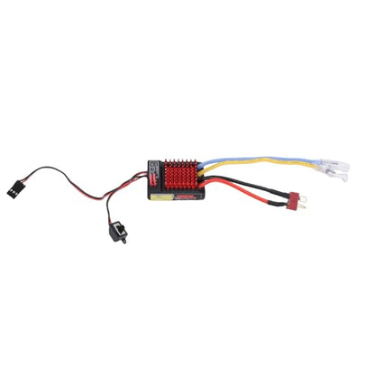 60A RC ESC, Powerful Performance with 320A Current for 1/10 1/16 Scale RC Cars, Compatible with 380 390 540 550 Brushed Motors