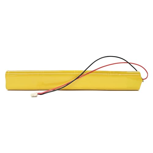 9.6V BBAT0043A Emergency Light Battery, AA*8 1200mAh Batteries Compatible for OSI OSA228 DANTONA CUSTOM-306-U BBAT0044A BAA-96 ELB-B003 Exit Sign Battery Replacement (10 Pack) - color: 10PCS 9.6V 1200mAh battery