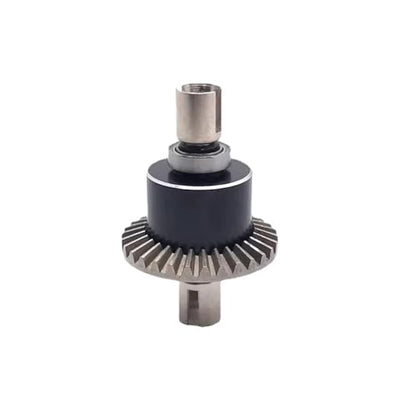 Metal Differential Gear Assembly for 1/14 144010 144001 144002 & 1/12 124016-124019 RC Cars – CNC Machined Replacement Drivetrain Part(1pcs) - color: 1pcs