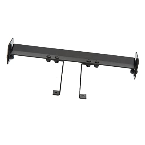 High Strength Aluminum Alloy RC Car Rear Spoiler Wing, Aerodynamic Tail Fin Accessory for 1/10 Scale Remote Control Model Vehicle Customization
