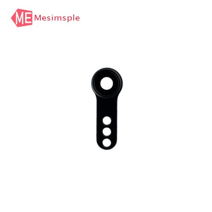 Aluminum 25T Steering Servo Arm Horn for 1/16 H16BM H16DR H16PL 16207 16208 16209 16210 H16 RC Car Series Upgrades Part Black