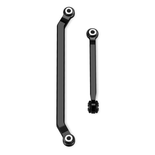 1/18th Aluminum Steering Links for Redcat Ascent-18 RC Crawler Car Upgrade - color: Black
