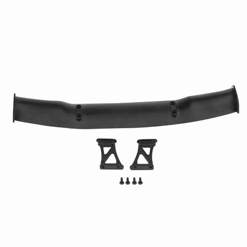 RC Tail Wing Plastic Rear Spoiler 19cm for 1 10 Scale Drift Car Injection Molded Design with Base Mounts and Screws for Racing Upgrade and Model Display