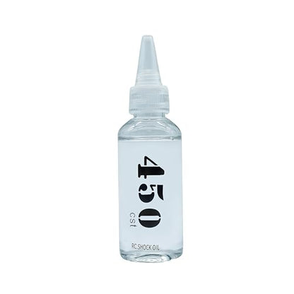 AMK Silicone RC Shock Oil 60ml, 350-2000cSt, for RC Crawler Buggy Monster Truck Short Course (450cSt)