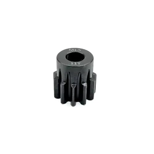 Compatible with 5687 4985 Series 1/5 1/6 RC Car Upgrade Parts 1 Pcs M1.5 8mm 11T-14T 15-17T 18T-20T 21T-30T Metal Pinion Motor Gear RC Assortment(11t) - size: 11t