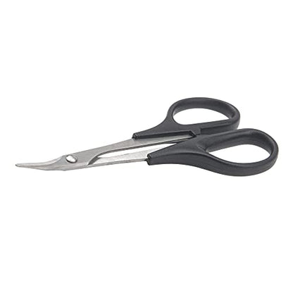 ShareGoo 2Pcs Aluminium Screw Tray with Magnetic Pad & 1Pcs RC Curved Body Trimming Scissors & 1Pcs Wheel Hub Cross Socket Spanner for Rc Models Car Repair Tool (Black) - color: Black