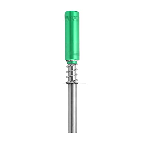 Glow Plug Igniter RC Starter Kit with N3 Glow Plug, RC Engine Igniter for Methanol Fuel Oil Powered Vehicles, Aluminum Alloy Glow Plug Starter for HSP 80103 RC Car, Aircraft, Ships (Green) - color: Green