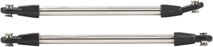 Stainless Steel Chassis Tie Rod 275mm Wheelbase Links Set with M4 Rod Ends for 1/10 RC Crawler 275WB SCX10 D90 TF2 DIY Part